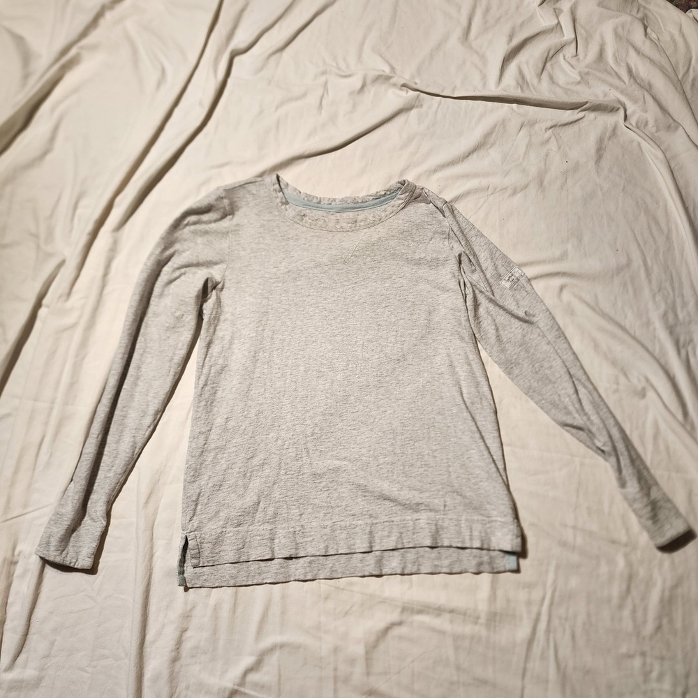 Southern Tide Long‎ Sleeve Tee Heathered Knit Top Casual Comfy Women's